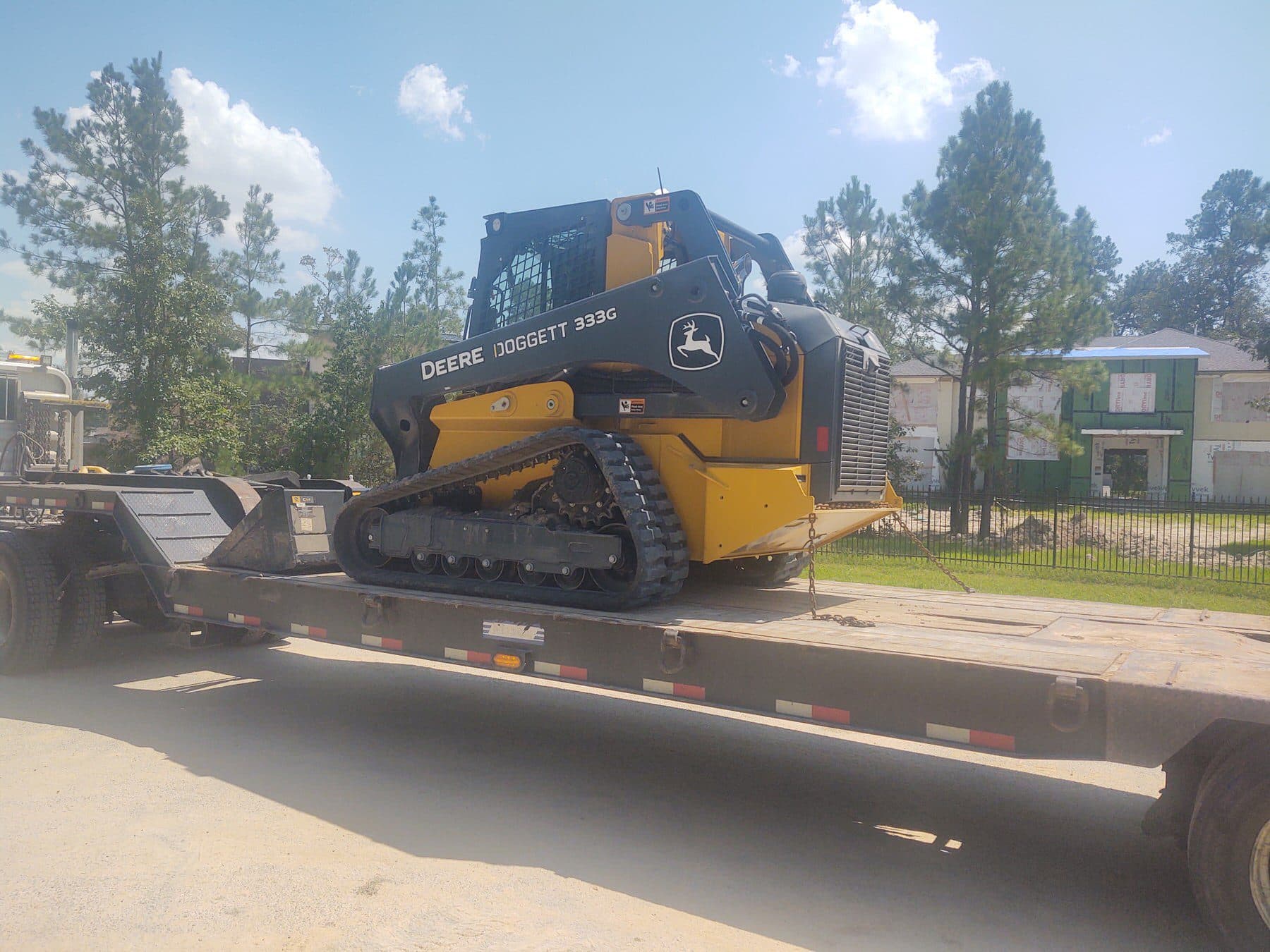 Land clearing by K.G.W. Corporation in the Houston area