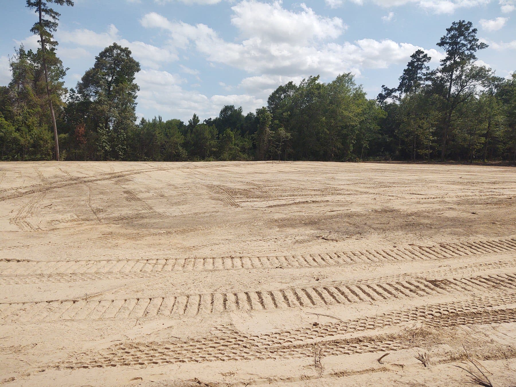 Land clearing by K.G.W. Corporation in the Houston area