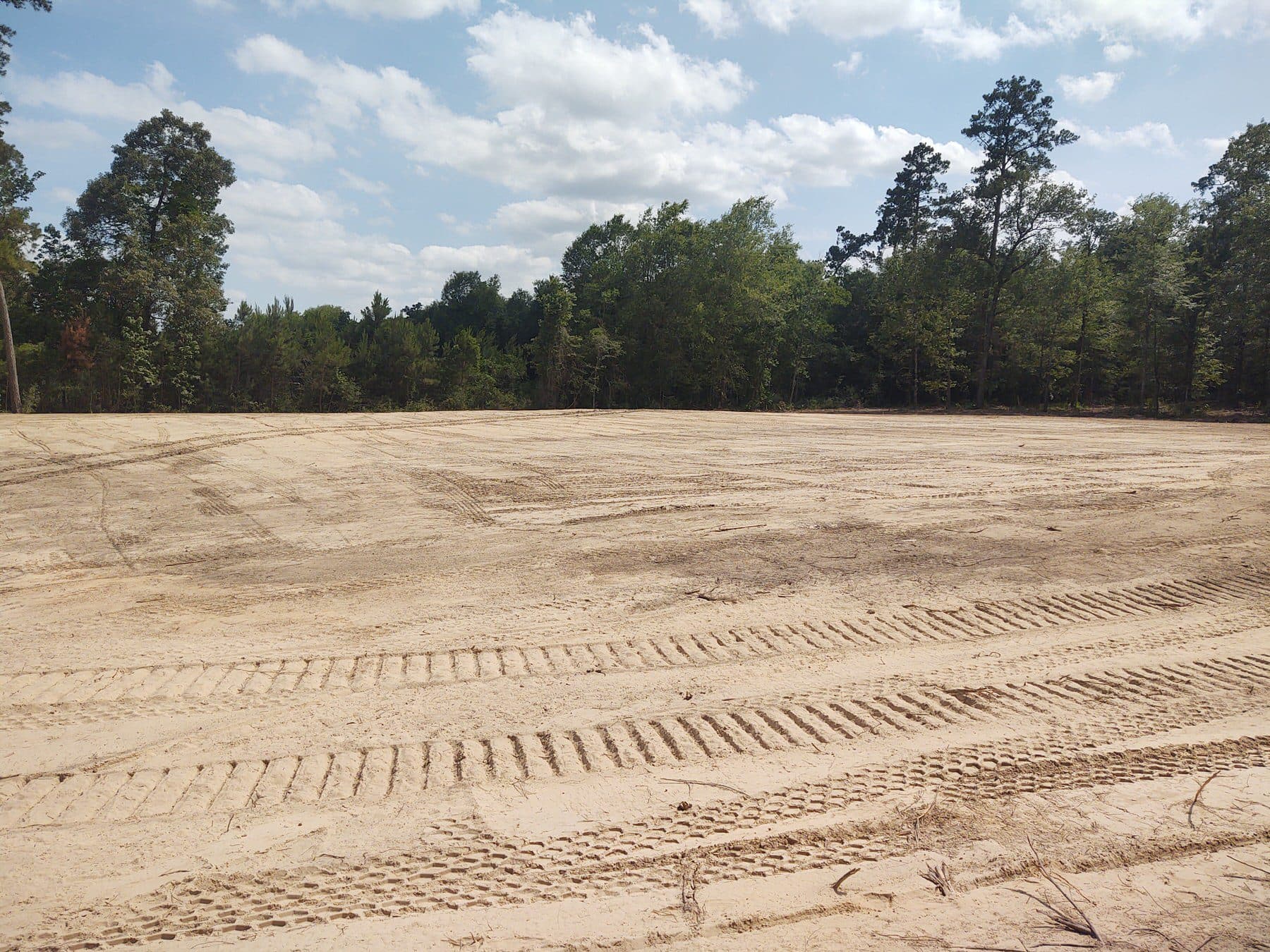 Land clearing by K.G.W. Corporation in the Houston area