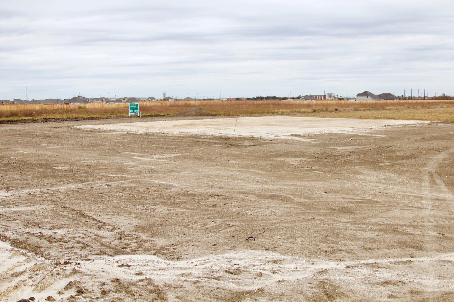 Site preparation by K.G.W. Corporation in the Houston area