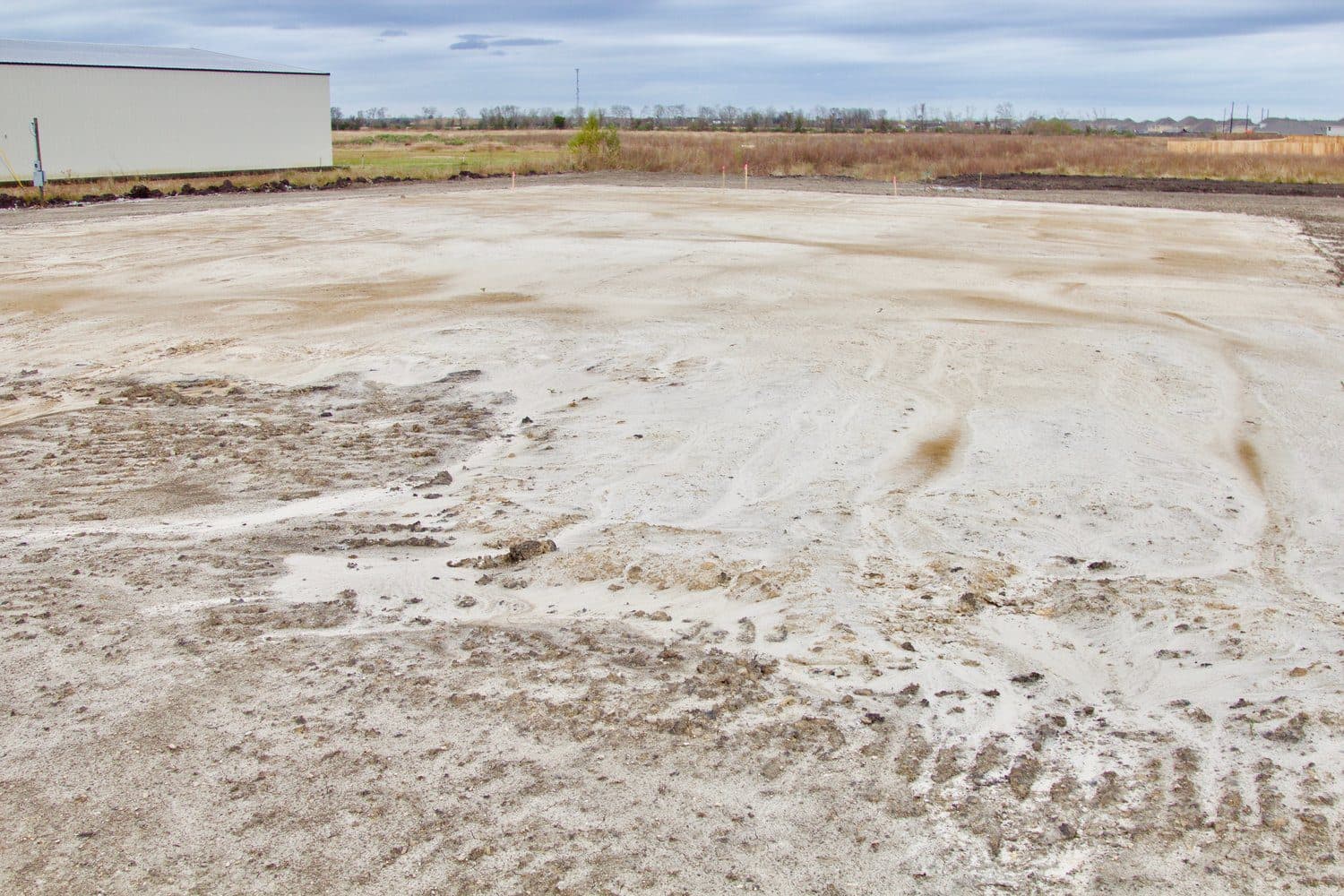 Site preparation by K.G.W. Corporation in the Houston area