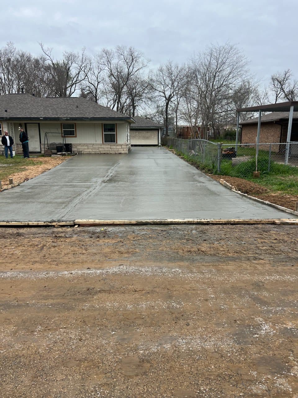 Concrete by K.G.W. Corporation in the Houston area