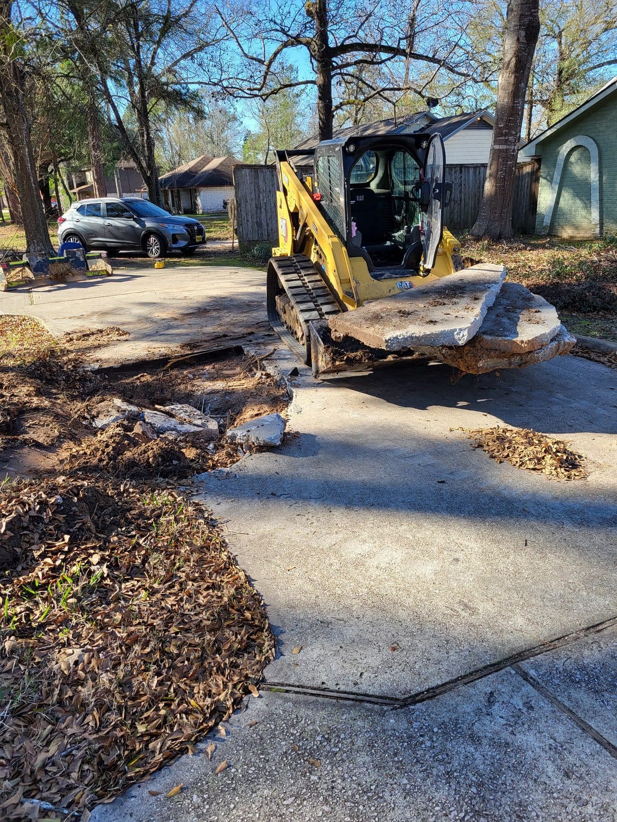 Concrete by K.G.W. Corporation in the Houston area