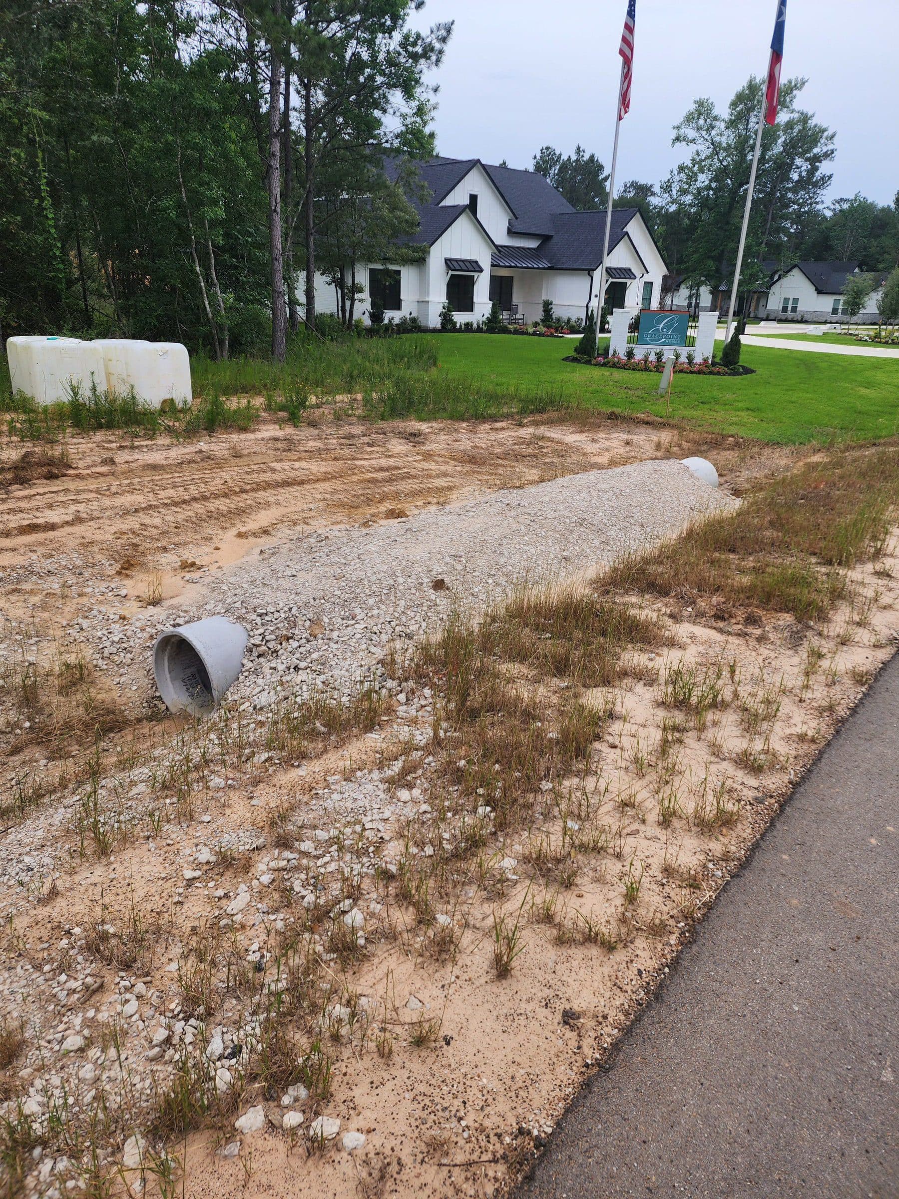 Culverts and drainage by K.G.W. Corporation in the Houston area