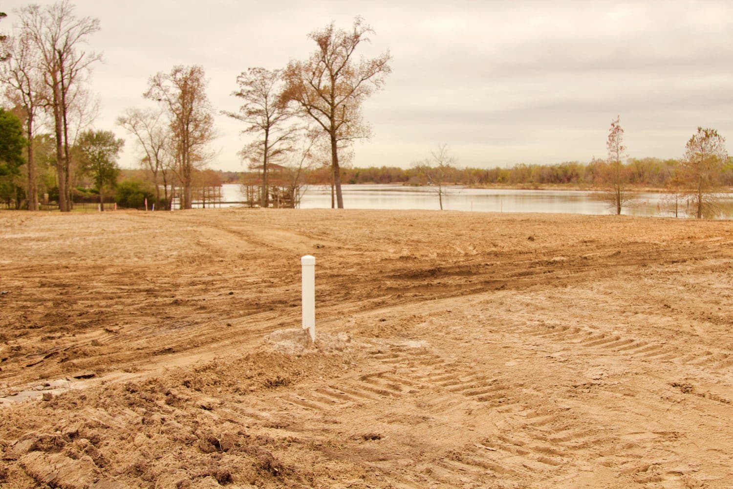 Site preparation by K.G.W. Corporation in the Houston area